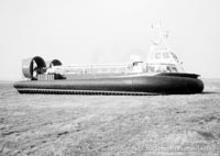 AP1-88 hovercraft during trial flights